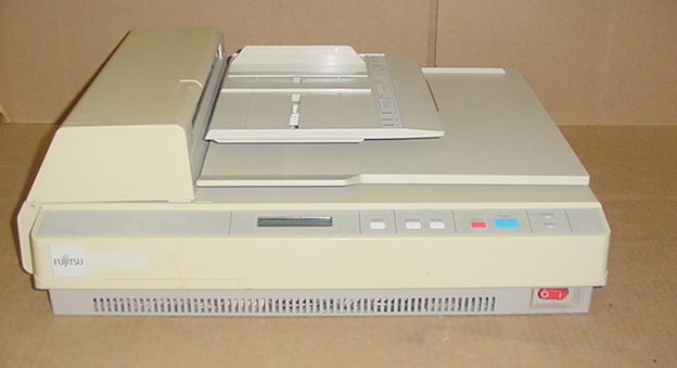 Fujitsu M3093E Flatbed Scanner w ADF and Power Cord Working Free